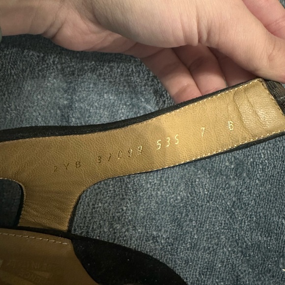 Salvatore Ferragamo Lucrezia Pony Hair Wedges - Picture 6 of 10